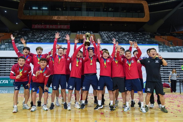 宁夏平罗恒利2-1杭州临平吴越钱唐,首夺全国五人制锦标赛冠军